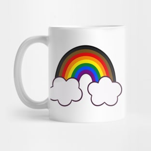 Philadelphia People of Colour-Inclusive rainbow Mug